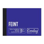 Croxley A6 Carbon Book Duplicate