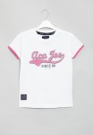 Girls HD Printed Tee - White