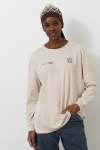 Oversized Graphic T-Shirt - XL Stone