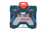 Bosch 43 Piece X-blue Line Set Drilling & Screwdriving & Sockets