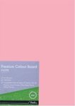 - A4 Pastel 160GSM Project Board - 100 Sheets Pink Pack Of 10