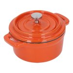 28CM Orange Classic Stew Pot Durable Non-stick Perfect For Stews