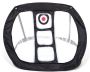 Golf Foldable 3-TARGET Practice Net Set With Ball Pads Spikes Tee