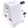 European Usa UK Multi Plug To South African Power Converter - White