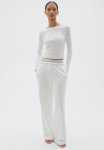 Long-sleeved Top - White