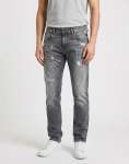 Aged Medium Grey Jeans - W40 L34 Grey