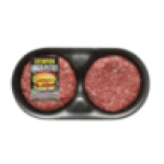 Beef & Pork Burger Patties Per Kg 4 Patties