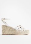 Wedge-heeled Espadrilles - White