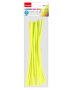 - Chenille Stems 6MMX30CM 20PCS Fluorescent Yellow