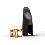 Daddario Woodwind HBS1G Baritone Saxophone H-ligature & Cap : Gold Plated
