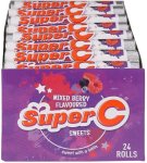 Candy Rolls Mixed Berry Sweets