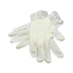 Latex Powder Free Gloves - Box Of 100 - White Large