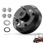 Panglong Golf Cart Brake Drum Hub Assembly Suitable For Ezgo Txt Electric Vehicles And 1982-1993 2-CYCLE Gas Vehicles Oem 19186-