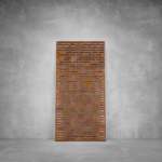 Laser Cut Screen - Design 044 - 2900 X 1400 X 20 Rust Coat Indoor