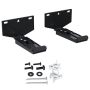 Echogear Soundbar Wall Mount Bracket - Works With All Soundbars Including Samsung Vizio LG & More - Depth Adjustable For Dolby A