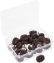 Creative Coffee Bean Resin Flat Thumb Tacks For Bulletin Message Boards