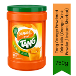 Orange Powdered Drink Mix Orange Drink Powder Instant Sharbat 750G - Refreshing Instant Citrus Flavored Drink Powder Enriched