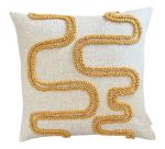 Punch Needle Landscapes Pattern 2 - Mustard - 60 X 60CM