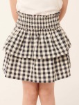 Billie Check Girls Skirt - 10-12 Yrs Midnight Navy
