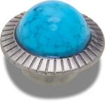 Smt Turquoise And Circle Jibbitz - Multi Osfa