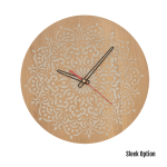 Mia Wall Clock - Red Sleek