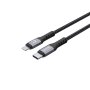 UNITEK 1M Type-c To Lightning Mfi Cable - Grey C14060GY