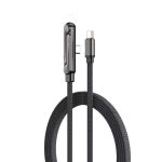 360 Rotatable & Foldable 2-IN-1 Fast Charging Cable With Phone Stand - USB
