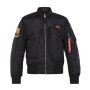Alpha Industries Mens Engine Jacket In Black - Black / 3XL