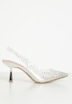 Loire Stiletto Heel - Silver