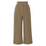 Brown Printed Pants