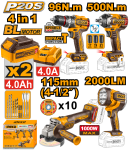 Ingco HCLR0130 Chalk Line Real Set 3 Pieces