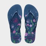 Havaianas Unisex Slim Thong Sandal _ 180620 _ Blue - 3 Blue