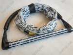 O'brien 4 Section Poly-e Wakeboard Rope Black silver
