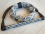 O'brien 4 Section Poly-e Wakeboard Rope Black/silver