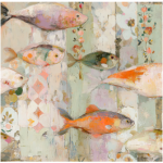 Printed Runner Ocean Fish