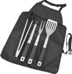 Alva 5PC Roll Up Bbq Tool Set