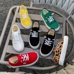 Boy's Trendy No Tie Sneakers With Assorted Colors Casual Outdoor Walking Shoes