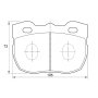 Kbc Brake Pads Front For Landrover Defender Discovery Range Rover - Spares Direct