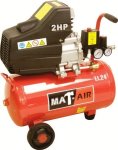 Compressor Kit 24L 2HP +5PC S gun