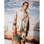 Trench Coat In Heritage Print - L