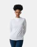 Polo Ava Ls Second Skin Ecru Top - XL White