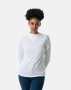 Polo Ava Ls Second Skin Ecru Top - XL / White