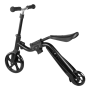 2-IN-1 Kids Adjustable Kick Scooter Skateboard Walker Balance Bike C15-4-1 Black