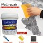 500G Wall Repair Putty For Home Use Interior Wall Crack Filler With Nail Hole Patch Waterproof Putty Joint Compound In White For Wall Surface