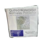 - Quilted Waterproof Mattress Protector - White