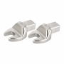 Durable 17MM Open End Insert Tool For Torque Wrenches - 2 Pack