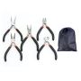 Tool Stainless Steel Needle Nose Pliers Jewellery Making Set 5 Set