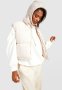 Funnel Neck Gilet - Stone