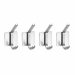 Killer Deals Bathroom Kitchen Heavy Duty Stainless Steel Wall Hook Set X4 - Best Bargains Online