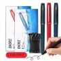 12PCS/SET Neutral Pen Refill 1.0MM 0.7MM 0.5MM Black Blue Red Ink High-capacity Matte Signing Painting Art Design Student Calligraphy Examination Business